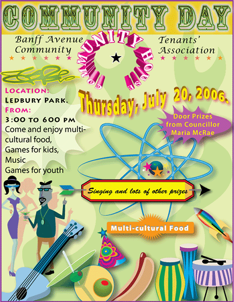 Communtiy Day Flyer Banff OPS