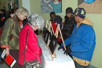 Youth explaining ...