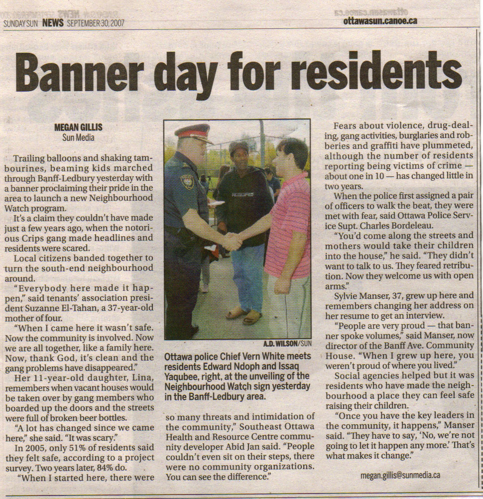 Sun Report, Sept 30, 2007